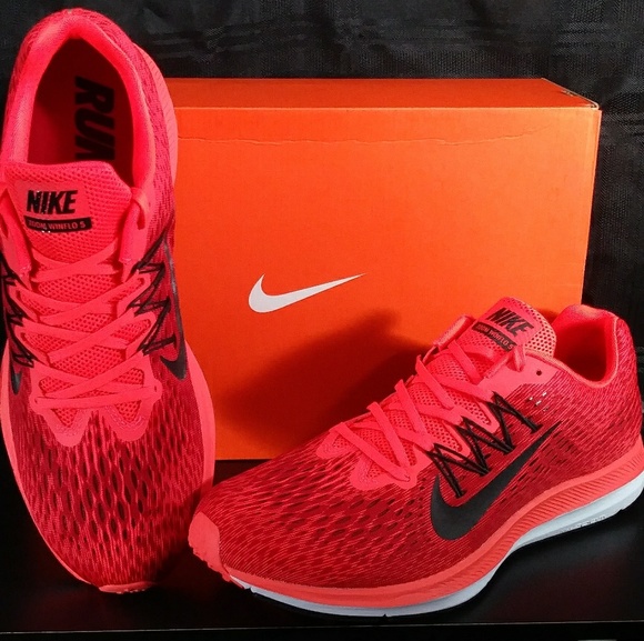 Nike Other - NEW! Nike Zoom Winflo 5 Bright Crimson